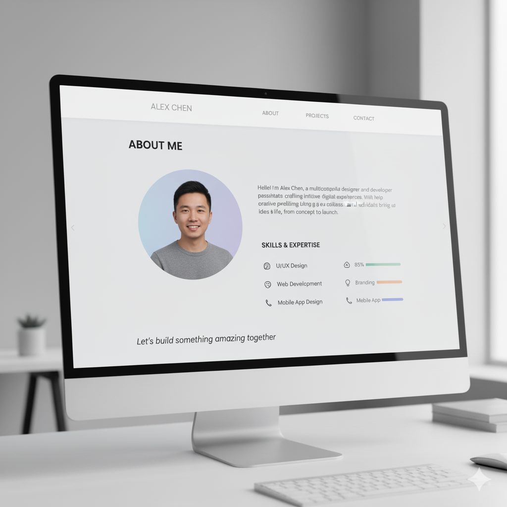 Portfolio About Section